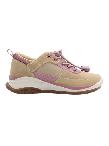 ZAPATILLA CUERO IRVING NIÑA BEIGE HUSH PUPPIES - 1