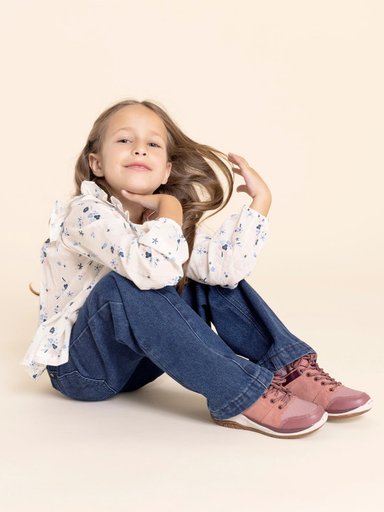ZAPATILLA CUERO MOVELAND NIÑA ROSADO HUSH PUPPIES - 2