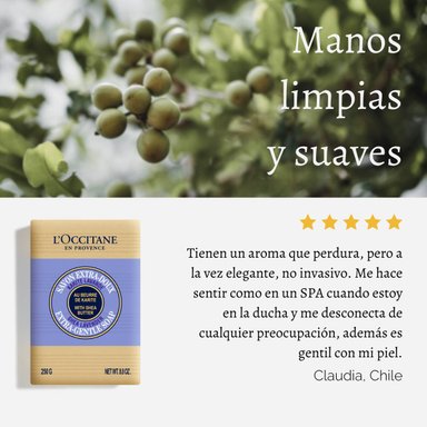 JABÓN SÓLIDO KARITÉ LAVANDA 250 G L'OCCITANE - 7