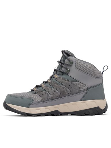 BOTÍN HOMBRE STRATA TRAIL MID WP GRIS COLUMBIA - 5