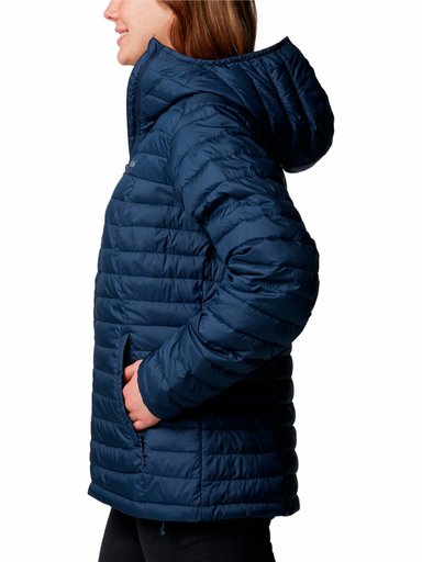 PARKA MUJER SILVER FALLS II HOODIE AZUL COLUMBIA - 2