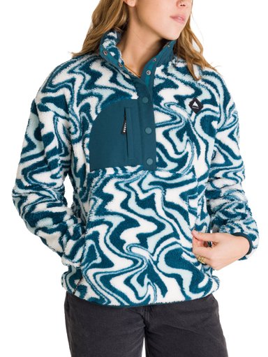 POLAR SHAGGY HALF AZUL MUJER BURTON - 1