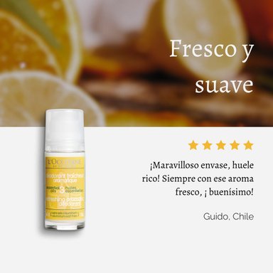 DESODORANTE ROLL-ON REFRESCANTE AROMACOLOGÍA 50 ML L'OCCITANE - 3