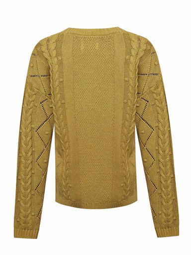 SWEATER ALGODÓN ORGÁNICO MUJER NIT VERDE ROCKFORD - 2