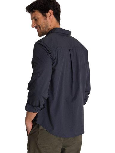 CAMISA MANGA LARGA HOMBRE CONVERTIBLE AZUL CAT - 4