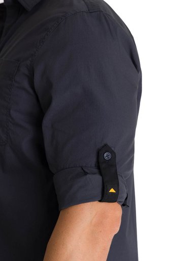 CAMISA MANGA LARGA HOMBRE CONVERTIBLE AZUL CAT - 6