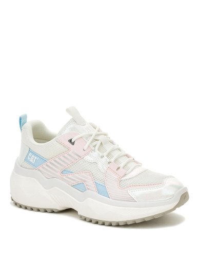 ZAPATILLA MUJER HASTEN MESH EN COLOR BLANCO CAT - 1