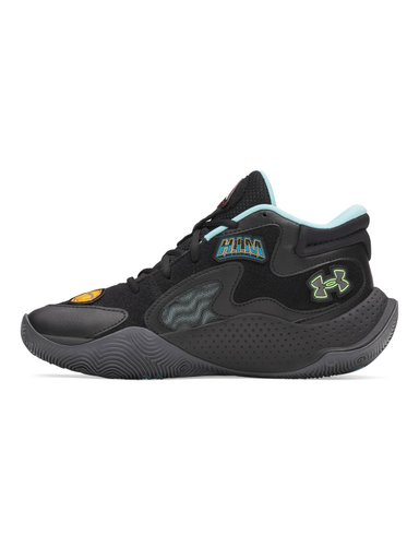 ZAPATILLA BASKET NIÑOS UNISEX JET '25 VC NEGRO UA - 2