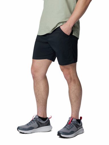 SHORT HOMBRE SAGE PEAK CHINO NEGRO COLUMBIA - 2