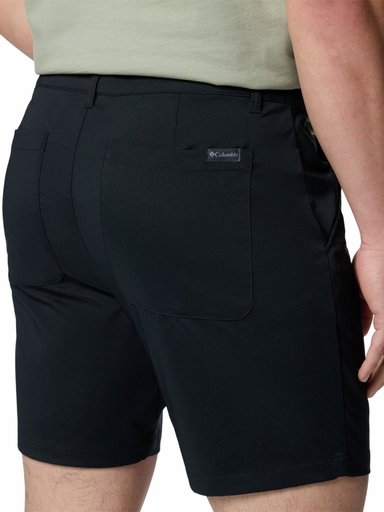SHORT HOMBRE SAGE PEAK CHINO NEGRO COLUMBIA - 4