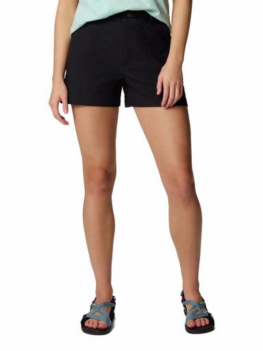 SHORT MUJER BREA FALLS NYLON NEGRO COLUMBIA - 1
