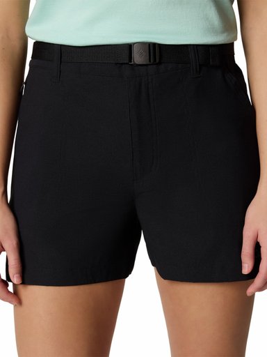 SHORT MUJER BREA FALLS NYLON NEGRO COLUMBIA - 4