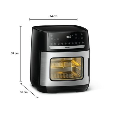 HORNO FREIDORA DE AIRE PHILIPS AI551/07 12L AIROVEN - 3