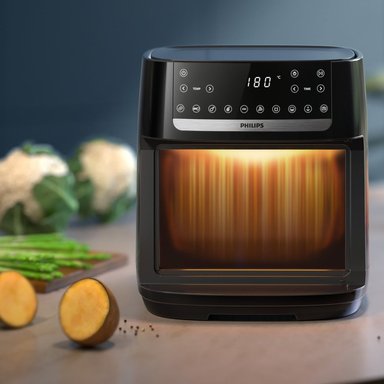 HORNO FREIDORA DE AIRE PHILIPS AI551/07 12L AIROVEN - 5