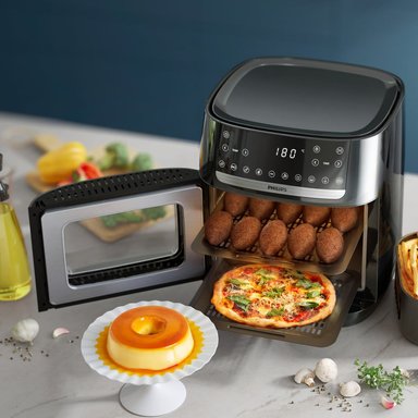 HORNO FREIDORA DE AIRE PHILIPS AI551/07 12L AIROVEN - 6