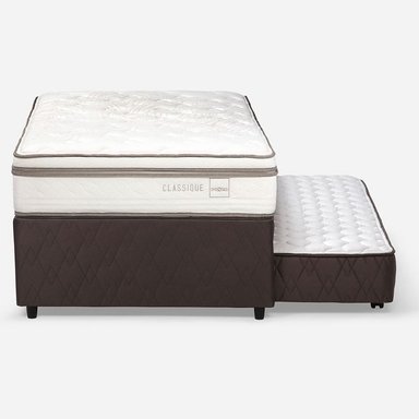DIVÁN ROSEN CAMA CLASSIQUE MADERA BLANCO + 1.5 PLAZAS 105 X 200 CM - 8