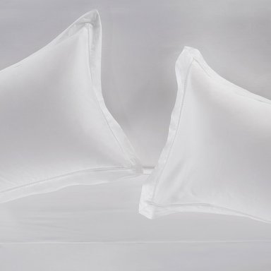 SABANA ROSEN 500 HILOS ALGODON LISA BLANCA KING - 1