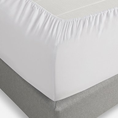 SABANA ROSEN 500 HILOS ALGODON LISA BLANCA KING - 4