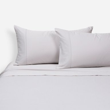 SÁBANAS ROSEN KING 300 HILOS ALGODÓN GRIS LISA - 3