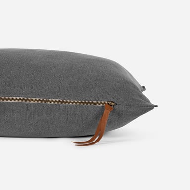 FUNDA DE COJIN AMBIENTE LINO-ALGODON 60 X 40 CM STONE - 3
