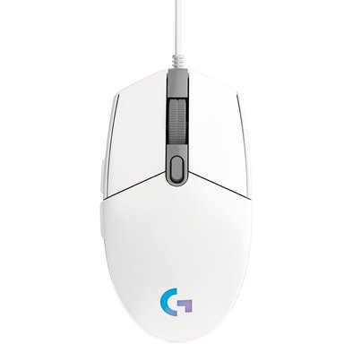 MOUSE LOGITECH G GAMER 203 RGB LIGHTSYNC, 6 BOTONES PROGRAMABLES, 8.000 DPI, WHITE 910-005794 - 2