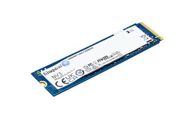 UNIDAD SSD KINGSTON NV3, 2TB, M.2 2280, NVMEPCIE 4.0 X4, LECTURA 6000MB/S ESCRITURA 5000MB/S - 2
