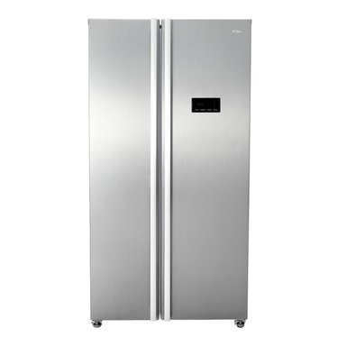 REFRIGERADOR SIDE BY SIDE SLIM 442 LTS FDV SILVER. - 1