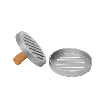 MOLDE PRENSADOR DE HAMBURGUESAS SIMPLE COOK SMOKKY - 3