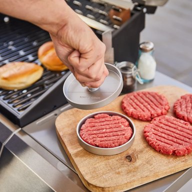 MOLDE PRENSADOR DE HAMBURGUESAS SIMPLE COOK SMOKKY - 5