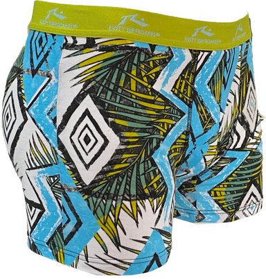 BIPACK BÓXER HOMBRE RUSTY HIGGS TURQUESA ROSADO - 2