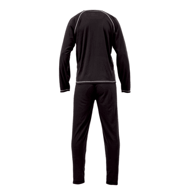 CONJUNTO HOMBRE HARDWORK PRIMERA CAPA DE POLYESTER COOL DRY HW NEGRO - 2