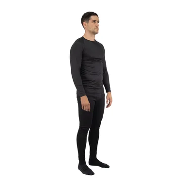 CONJUNTO HOMBRE HARDWORK PRIMERA CAPA DE POLIPROPILENO HW LFA NEGRO - 2