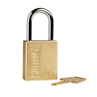 CANDADO STEELPRO LOCK OUT X05 DORADO - 1