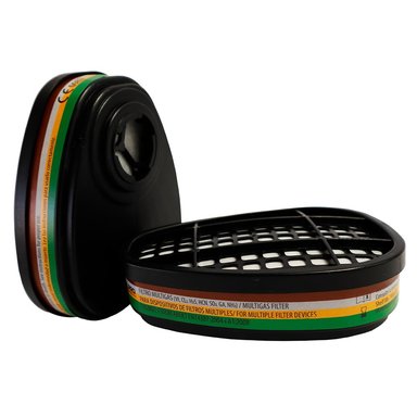 FILTRO STEELPRO ERGONIC F500M ABEK1 MULTIGAS PARTÍCULAS - 1