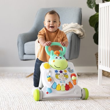 CORREPASILLOS BEBE INFANTINO BLANCO 3 EN 1 WALKER TABLE INTERACTIVO - 7