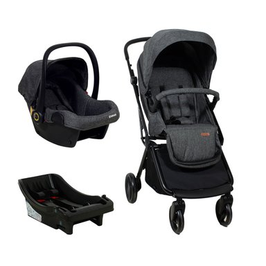 COCHE BEBESIT TRAVEL SYSTEM 360 SWIFT GRIS - 1