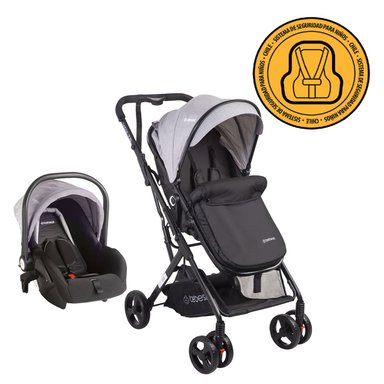 COCHE CUNA TRAVEL SYSTEM VOX GRIS - 8