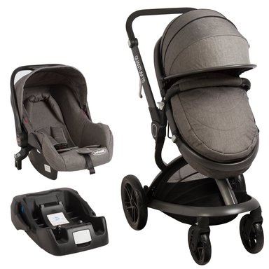 COCHE BEBESIT TRAVEL SYSTEM QUANTUM GRIS - 1