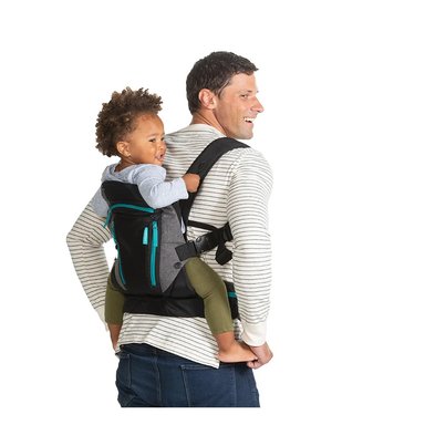 PORTABEBÉ INFANTINO CARRY ON MULTIPOCKET NEGRO - 2