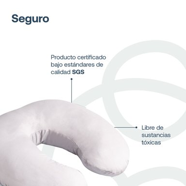 COJIN DE LACTANCIA GRIS BEBESIT - 4