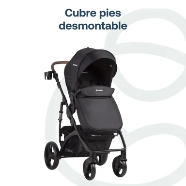 COCHE CUNA BEBESIT TRAVEL SYSTEM QUEST LX NEGRO - 5