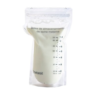 PACK BEBESIT 30 BOLSAS PARA ALMACENAR LECHE MATERNA 200 ML - 2