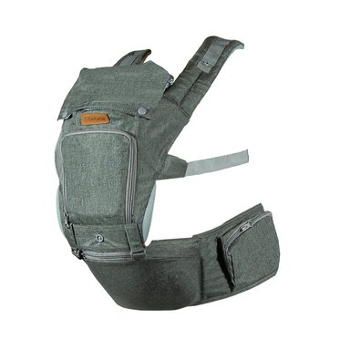 PORTABEBÉS BEBESIT ARNÉS CON ASIENTO CUIDADOS CADERA HIP SEAT GRIS - 1