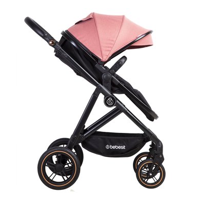 COCHE CUNA PASEO STREET ROSADO BEBESIT - 3