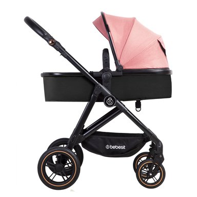 COCHE CUNA PASEO STREET ROSADO BEBESIT - 4