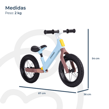 BICICLETA DE EQUILIBRIO APRENDIZAJE NEO CELESTE BEBESIT - 6