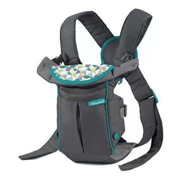 PORTABEBE S SWIFT CLASSIC CON BOLSILLO GRIS INFANTINO - 1