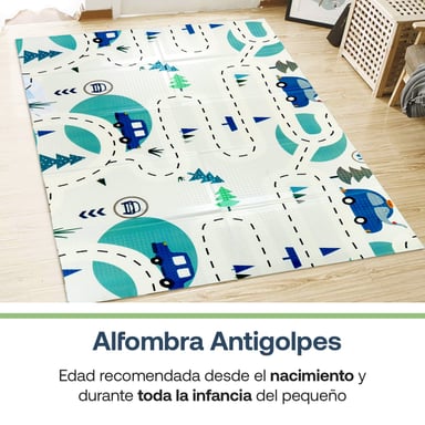 ALFOMBRA ANTIGOLPE PLEGABLE EXTRA GRUESO PREMIUM AUTO MONTAÑA - 7