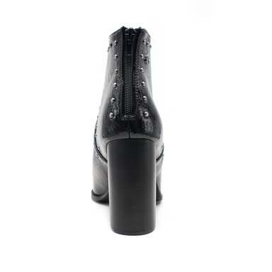 BOTÍN MUJER NEGRO C5548 CASUAL - 6