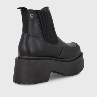 BOTÍN MUJER NEGRO 35800 CASUAL - 5